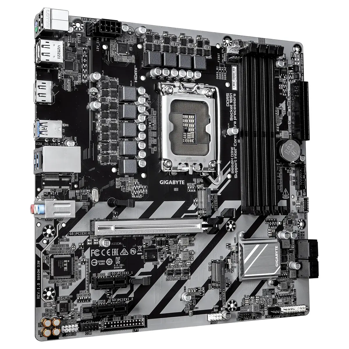 GIGABYTE B860M D3W Motherboard | LGA 1851 Photo 3