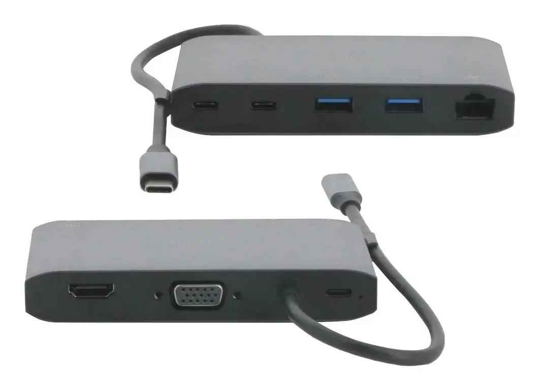 Mobilis 020027 8-in-1 USB-C Docking Station Photo 2