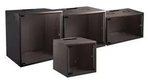 Sienas skapis EFB Elektronik WGB-1912TS.45, 12U, melns