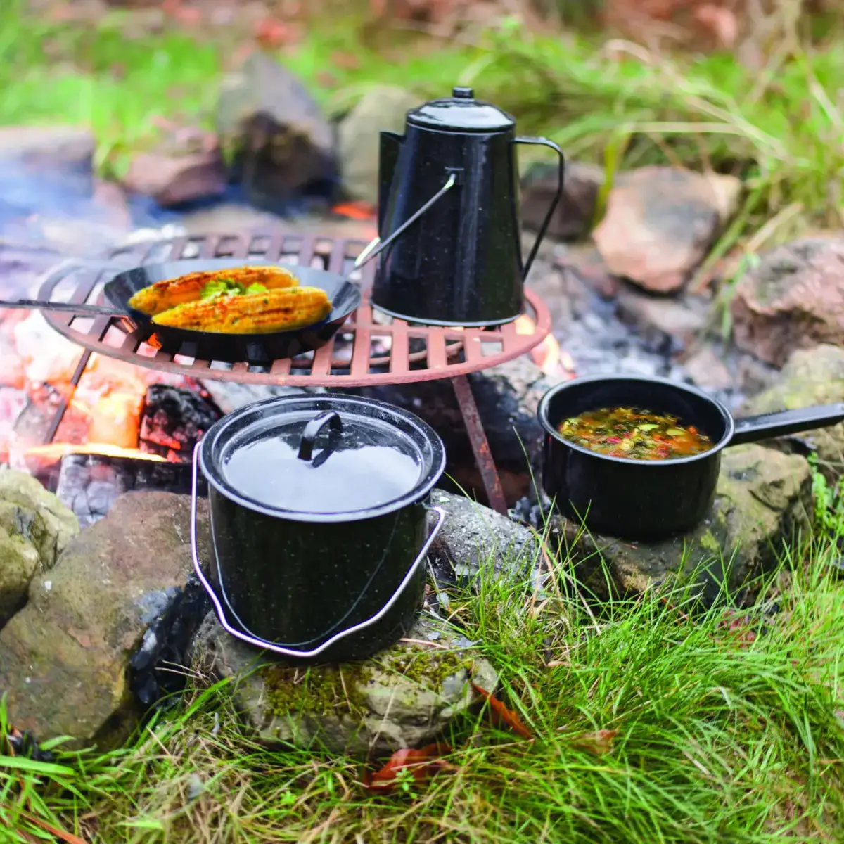 Esschert Design FF215 Camping Cookware Set Photo 8