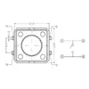 Riff taktila spiedpoga 12x12x6 mm Photo 2
