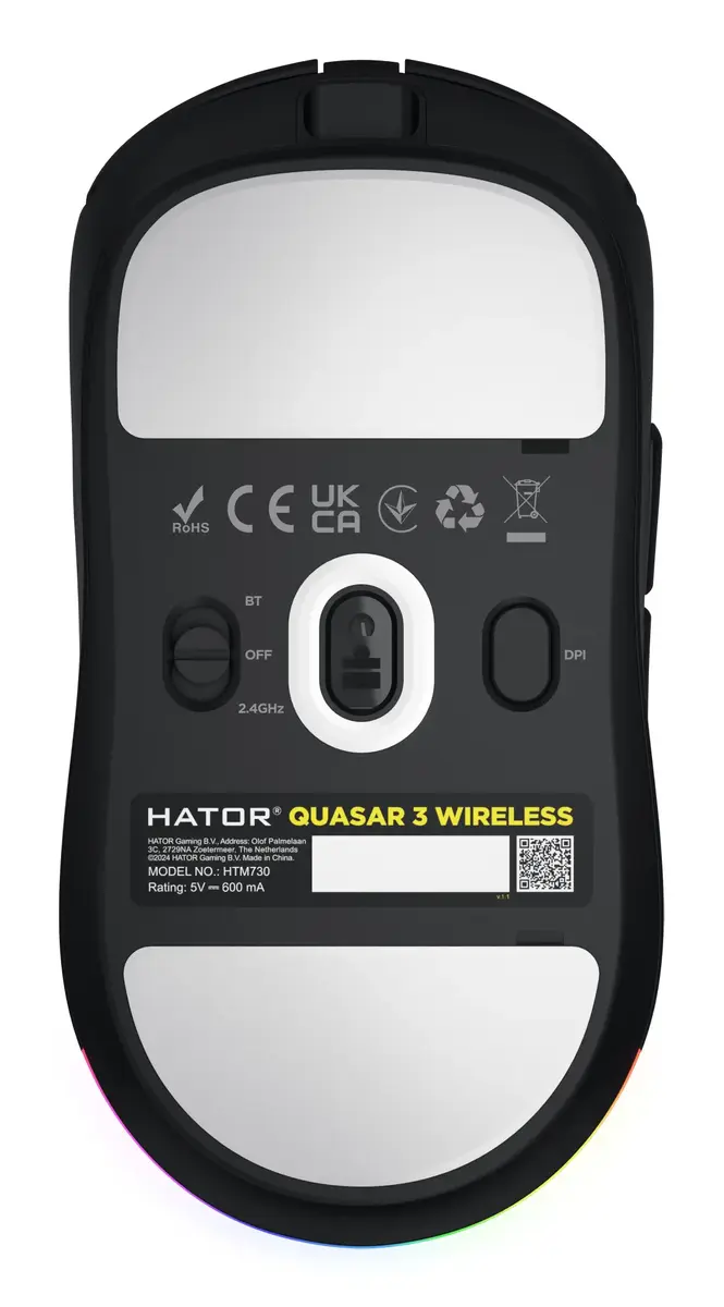 HATOR Quasar 3 Wireless spēļu pele Photo 2