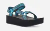 Teva Flatform Universal sandales melnas Photo 2