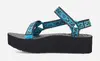 Teva Flatform Universal sandales melnas Photo 3