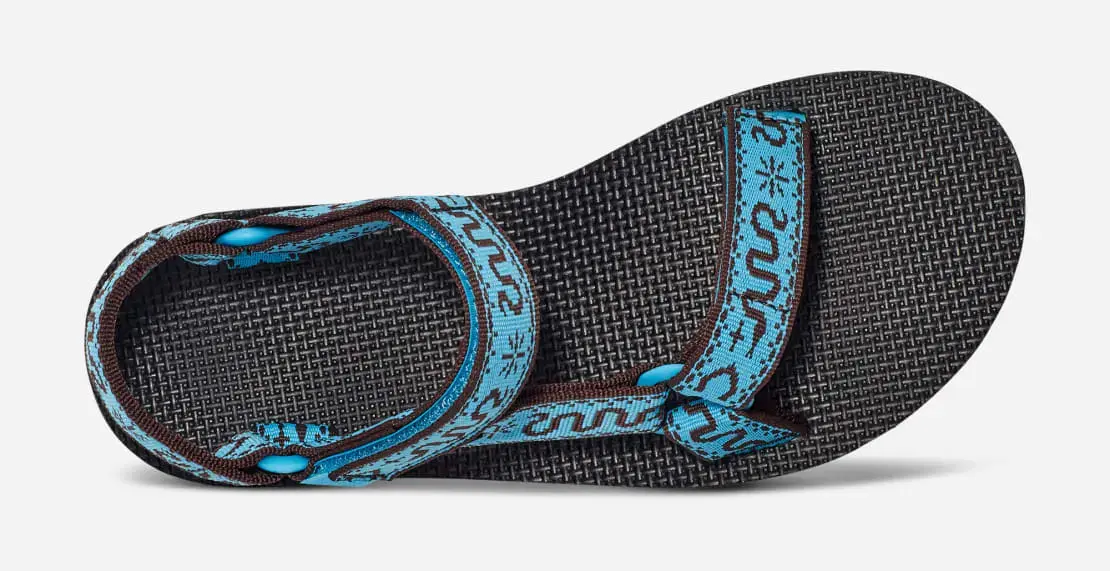 Teva Flatform Universal sandales melnas Photo 5