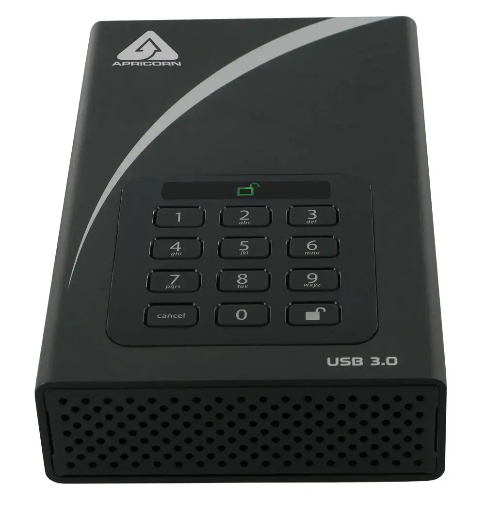Внешний жесткий диск Apricorn Aegis Padlock DT 6 ТБ Photo 2