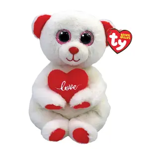 Zuru Polar Bear Stuffed Toy with Heart