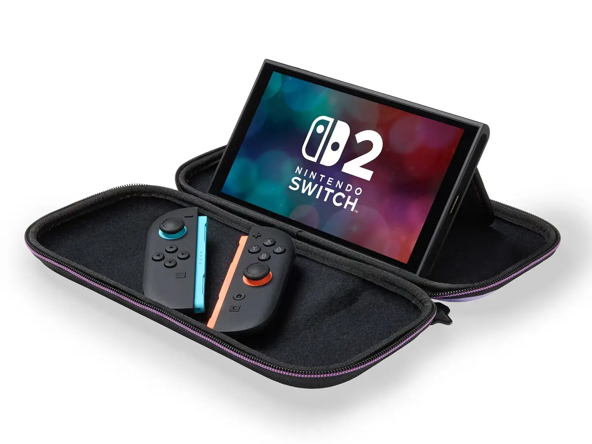 Жесткий чехол PowerA Slim для Nintendo Switch - Mushroom Kingdom Reel Photo 2