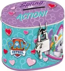 Euro Trade Paw Patrol Metal Money Box