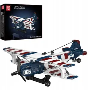 Polesie Mould King Racing Biplane American Style 24066 Building Block Set 540 Pieces