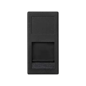 Kontakt-Simon KA76/14 RJ-45 Wall Plate, Graphite