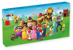 Pyramid Super Mario Light-Up Picture Characters