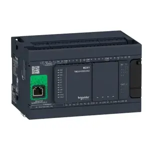 Программируемый логический контроллер Schneider Electric Modicon M241 TM241CEC24R с 24 релейными входами/выходами, Ethernet и CANopen