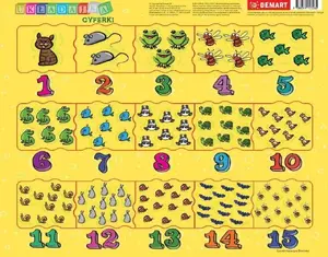 Demart Frame Puzzle Numbers for Children