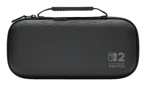 PowerA NSCS0552 Hardshell Portable Game Console Case for Nintendo, Black