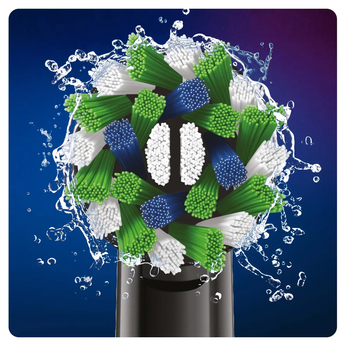 Сменные насадки Oral-B CrossAction Clean Maximiser 2 шт. черные Photo 4