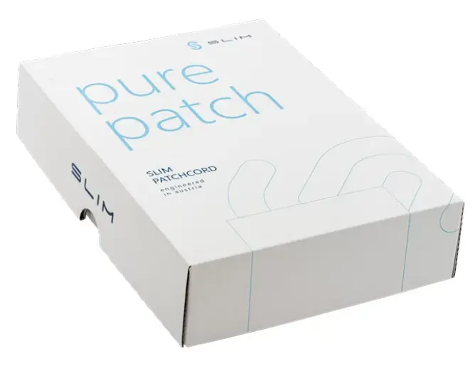 Сетевой кабель Slim Wirewine SLIM-LS-K6A Cat6a 0.15 м Photo 2