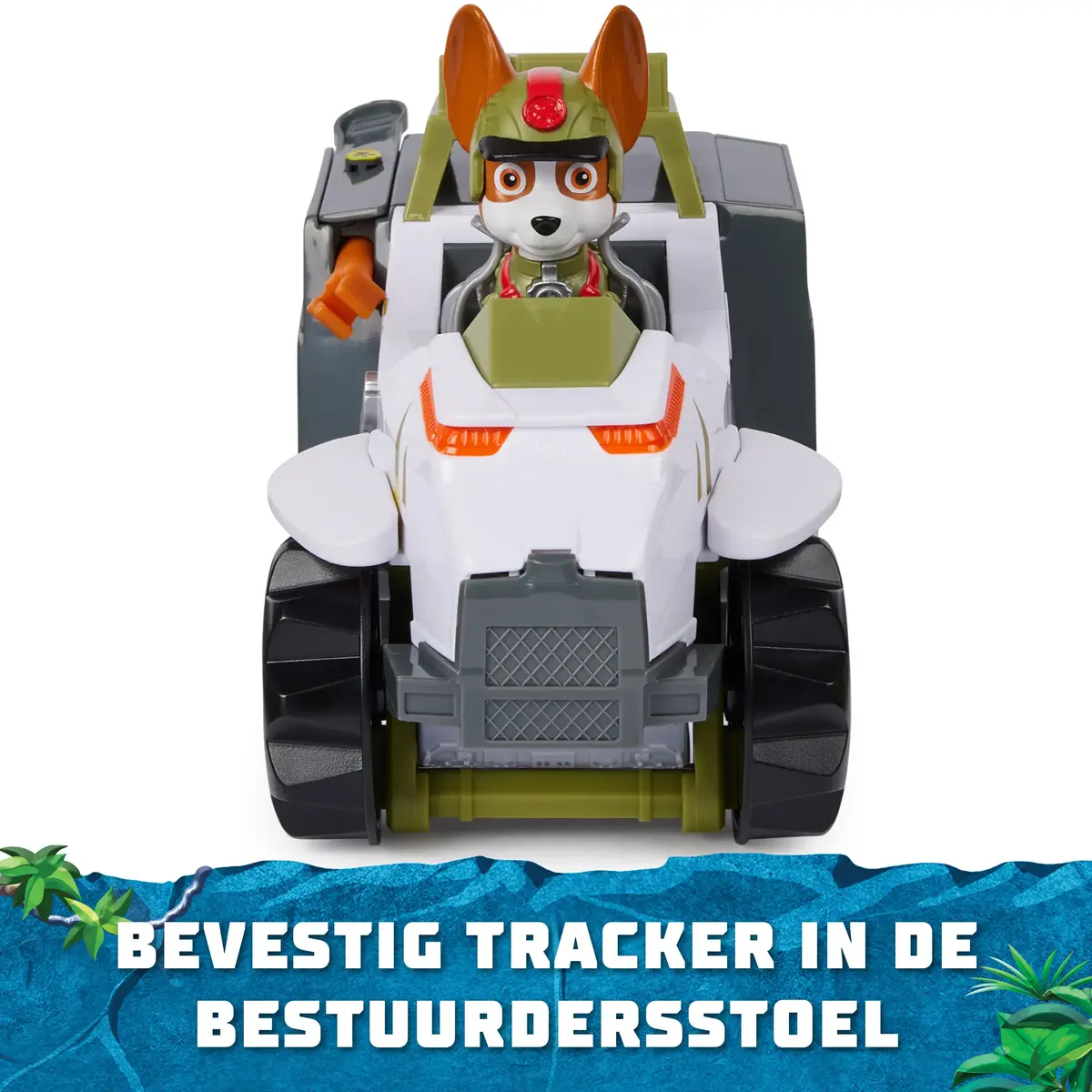 Spin Master PAW Patrol Jungle Pups автомобиль Трэкера с фигуркой Photo 3