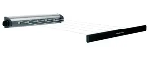 Настенная сушилка для белья Brabantia Pull-Out, выдвижная, нержавеющая сталь