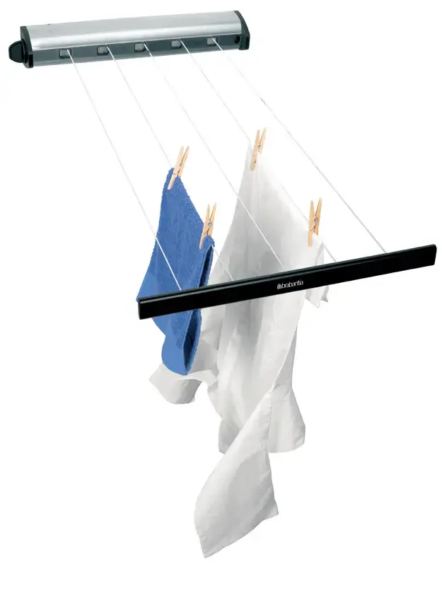 Brabantia Pull-Out Drying Lines Wall-Mountable Clothesline Photo 4
