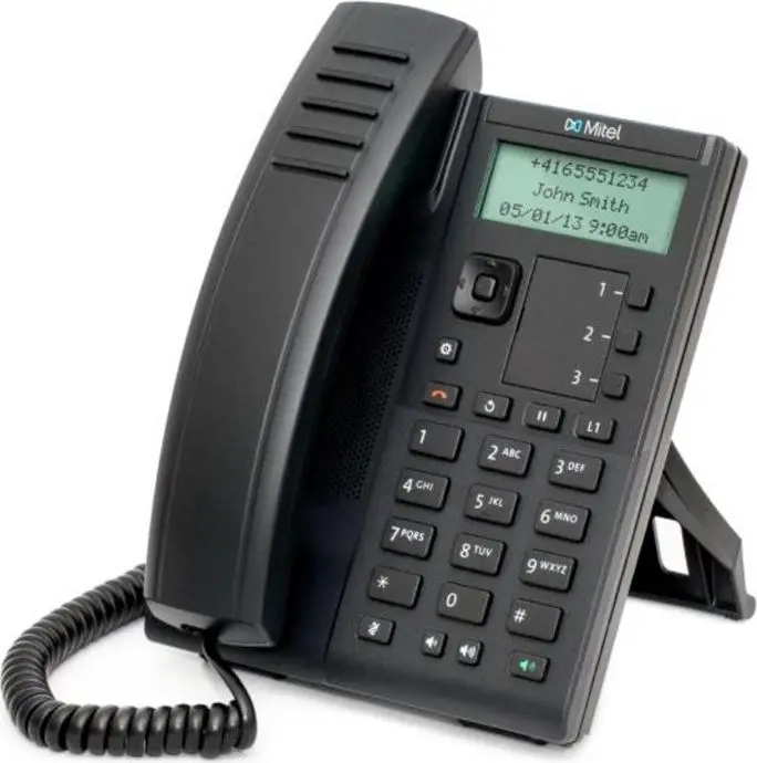 MITEL 6905 SIP tālrunis, iekļauts Ethernet