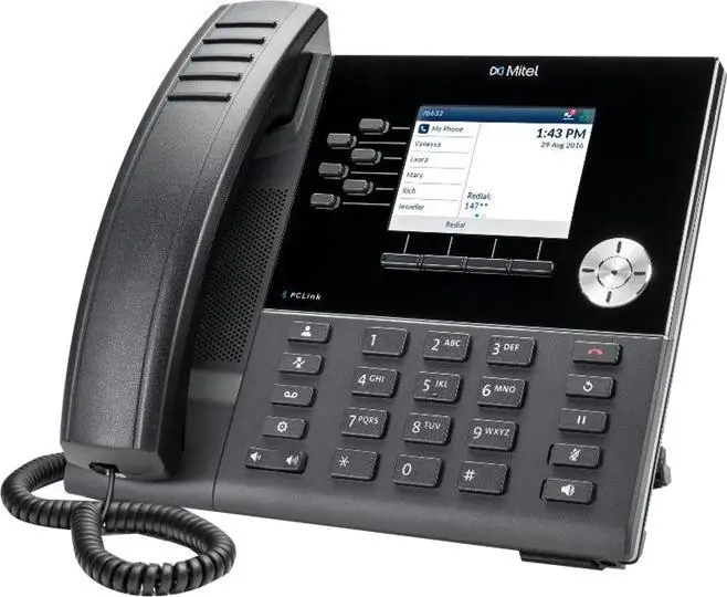MITEL 6920w IP tālrunis ar Wi-Fi