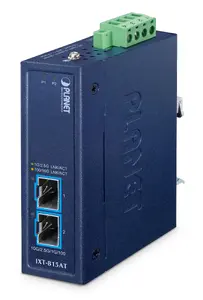 Промышленный медиаконвертер PLANET IXT-815AT с 2 портами 10G/2.5G/1G/100BASE-X SFP+