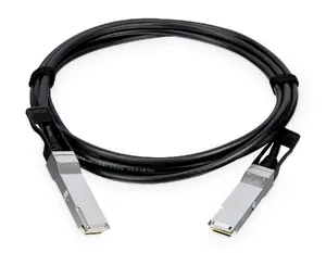 PLANET CB-QSFP100G-3M 100G QSFP28 Direct Attached Copper Cable 3 m Black, Metallic