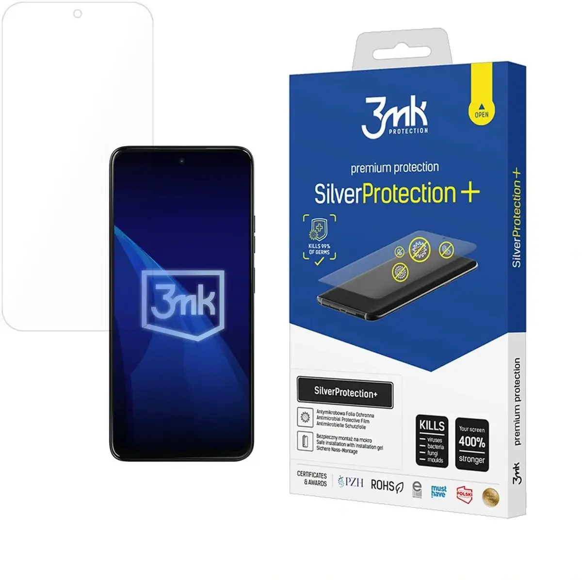 3MK SilverProtection+ ekrāna aizsargplēve Motorola Moto