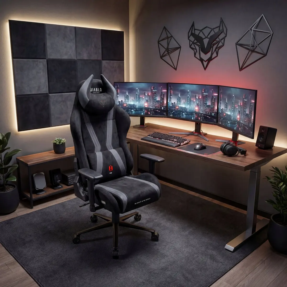 Diablo Chairs X-Horn 2.0 Burned