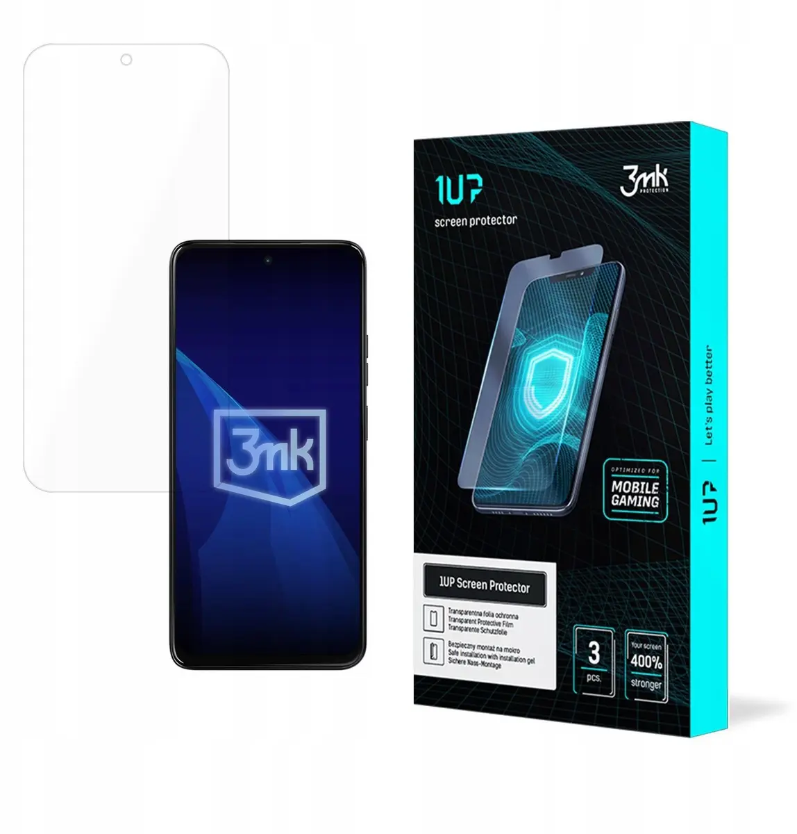 3MK 1UP ekrāna aizsargstikls Motorola Moto