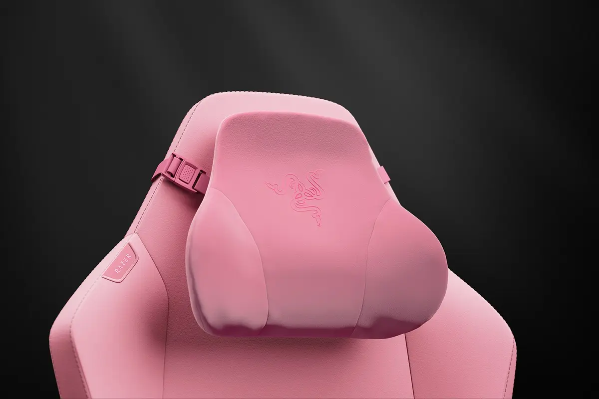 Razer Iskur V2 NewGen Gaming Armchair Pink Photo 7