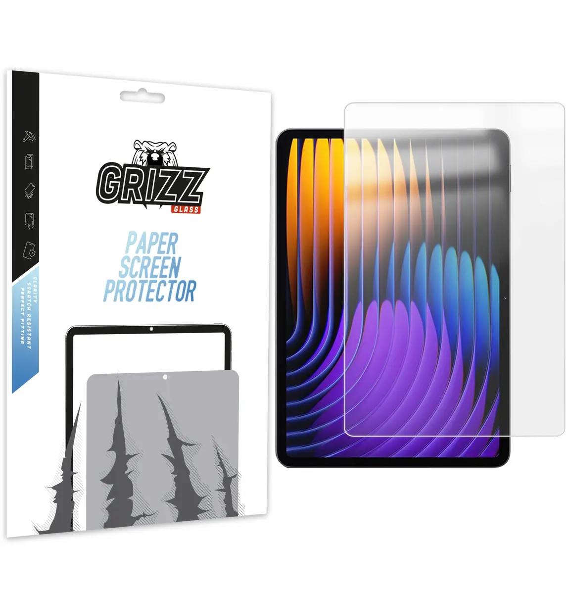 GrizzGlass PaperScreen matēta ekrāna aizsargplēve Xiaomi