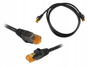Сетевой кабель Adaptec UTP CAT6e 8P8C RJ45 1м черный