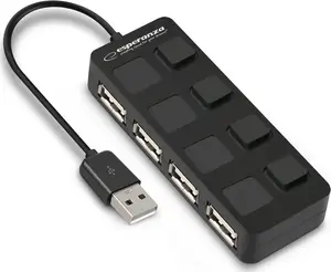 Esperanza EA161 USB 2.0 Hub with 4 Ports