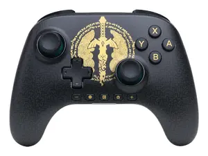 PowerA NSGP0570 Wireless Gaming Controller for Nintendo Switch 2, Black and Gold