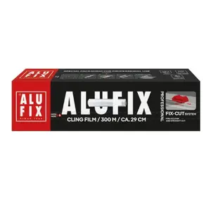 Alufix Fix-Cut PVC Food Wrap, 29 cm x 30 m
