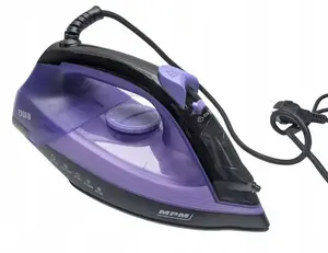 MPM MZE-101 Travel Steam Iron with Non-Stick Soleplate
