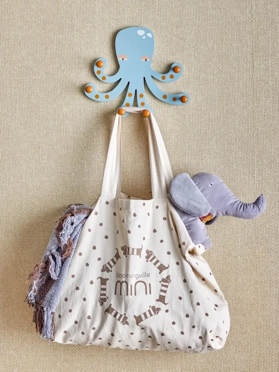 Настенная вешалка Bloomingville Oswall, синяя Photo 4