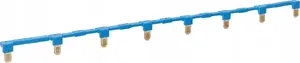 Relpol ZGZP4-8 BE 8-pin blue connector for GZP4 sockets and PIR2, PIR4 interface relays