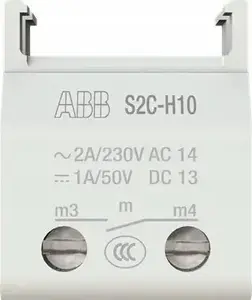 Schneider Electric S2C-H10 Auxiliary Switch, 1 NO Contact