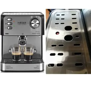Кофеварка эспрессо Haeger CM-85B.011A 850 Вт 20 бар 1.6 л