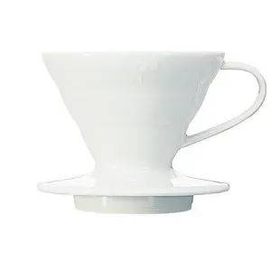 Hario V60-01 Ceramic Coffee Dripper White