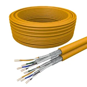 Draka UC900 HS23 Cat 7 dupleksais instalācijas kabelis, oranžs