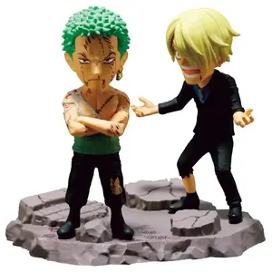 Bandai Banpresto One Piece World Collectable Figure Log Stories Roronoa Zoro & Sanji ...Nothing...At All!!!!