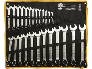VOREL 51715 Combination Wrench, 25-Piece Set