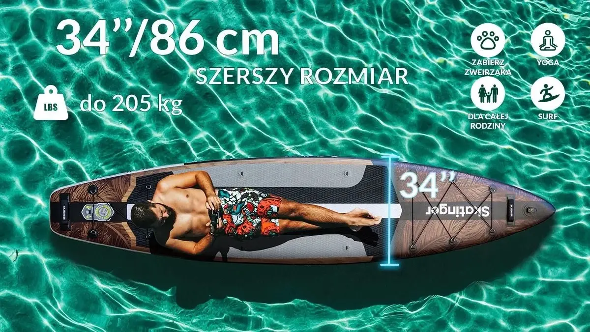 SUP dēlis Skatinger Waverider Touring Photo 3