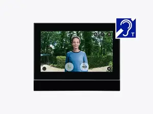 DoorBird A1104T IP video namruņa iekštelpu stacija ar 7 collu IPS displeju, melna