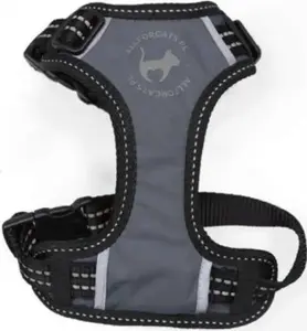 All For Dogs Sport Harness for Cats and Dogs, Size S, Grey