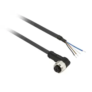 Schneider Electric XZCP1041L5 Sensor/Actuator Cable, M8 Female Connector, 5 m
